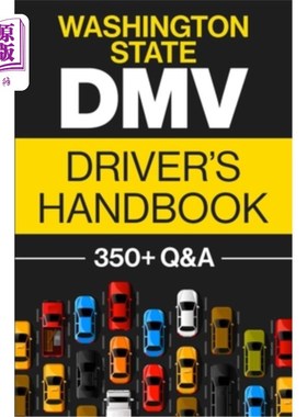 海外直订Washington State DMV Driver's Handbook: Practice for the Washington State Permit