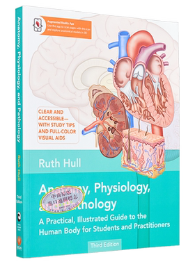 解剖学 生理学和病理学 第3版 英文原版 Anatomy Physiology and Pathology Ruth Hull 基础医学图书【中商原版】