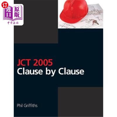 海外直订Jct 2005: Clause by Clause Jct 2005:逐条