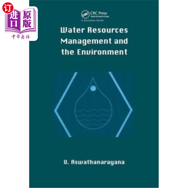 海外直订Water Resources Managment and the Environment (Hbk) 水资源管理与环境(Hbk)