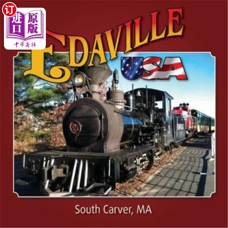 海外直订Edaville USA Souvenir Book 美国爱达维尔纪念册