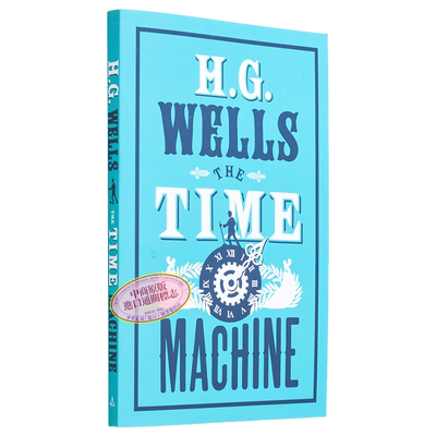 预售 H.G.威尔斯 时间机器 英文原版 Evergreens系列 The Time Machine H.G.Wells【中商原版】