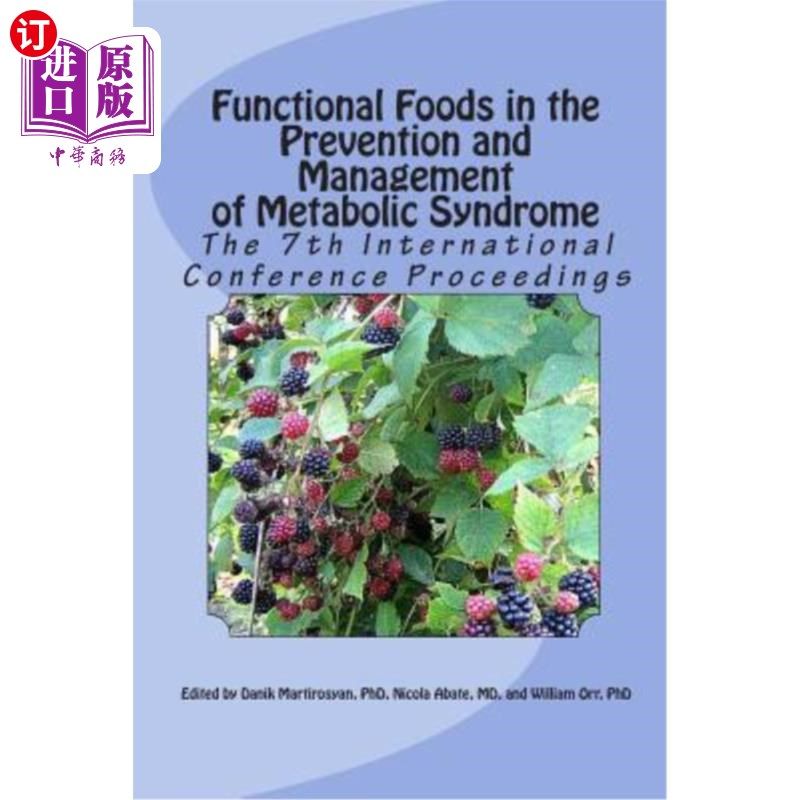 海外直订医药图书Functional Foods in the Prevention and Management of Metabolic Syndrome: 7th Int 功能性食品在代谢综