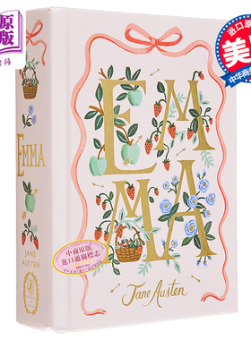 盛开的海雀系列 爱玛 Emma 英文原版 Jane Austen illustrated by Anna Bond 经典文学 名著 艾玛 简奥斯汀【中商原版】