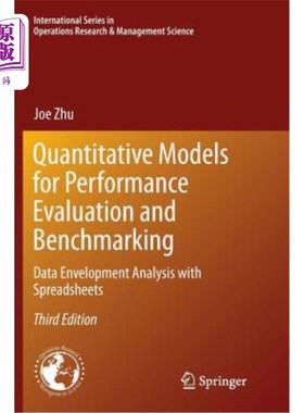 海外直订Quantitative Models for Performance Evaluation and Benchmarking: Data Envelopmen 绩效评估和基准测试的量化模