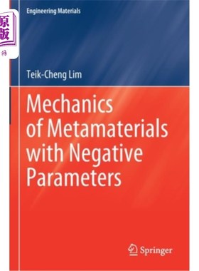 海外直订Mechanics of Metamaterials with Negative Parameters 负参数超材料力学