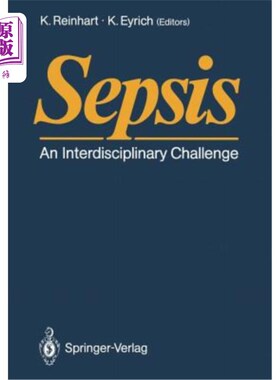 海外直订医药图书Sepsis: An Interdisciplinary Challenge 脓毒症：跨学科的挑战