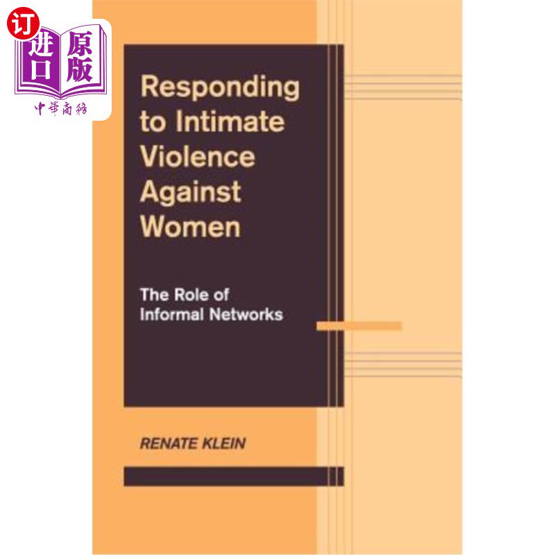 海外直订Responding to Intimate Violence Against Women 回应对妇女的亲密暴力