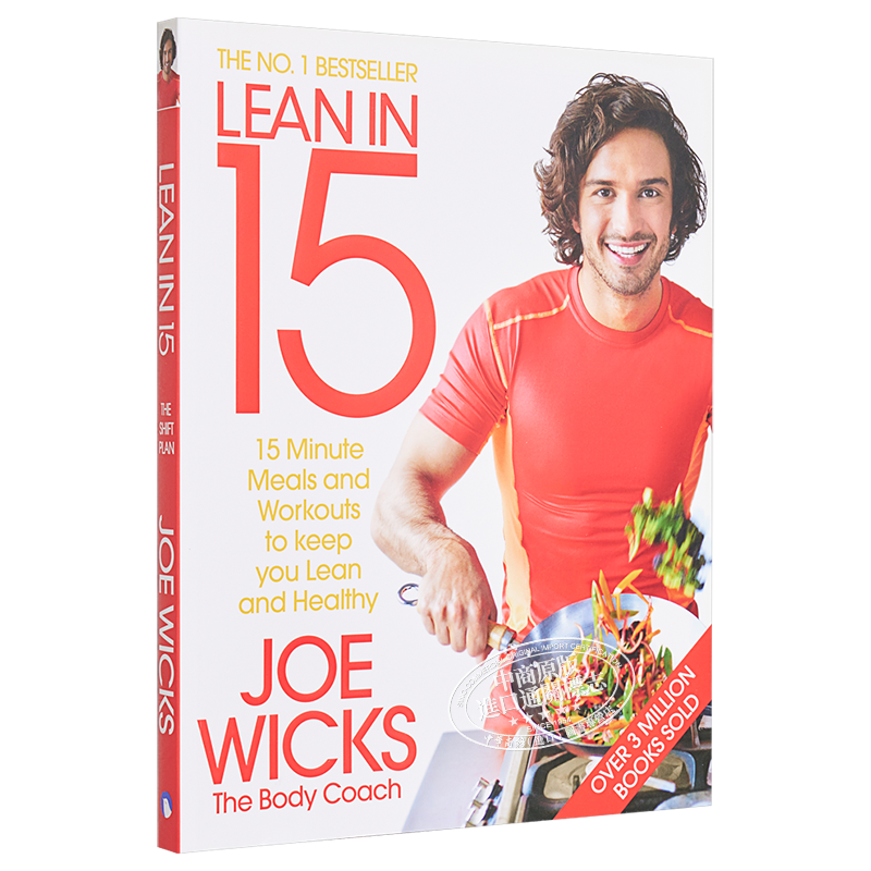 现货 15分钟减肥餐 英文原版 Lean in 15 Joe Wicks Bluebird
