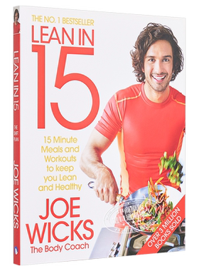 现货 15分钟减肥餐 英文原版 Lean in 15  Joe Wicks  Bluebird