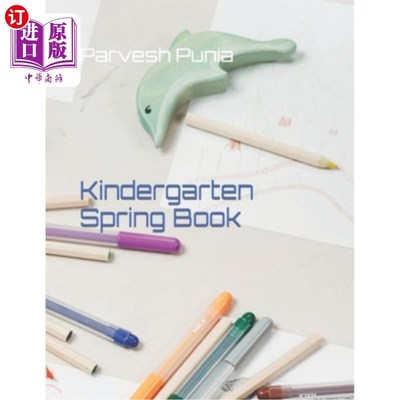 海外直订Kindergarten Spring Book 幼儿园春书