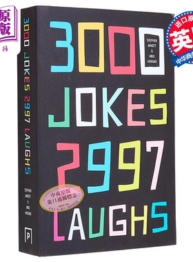 3000个笑话 2997次笑声 3000 Jokes 2997 Laughs 英文原版 Mike Haskins and Stephen Arnott 国际流行小说【中商原版】