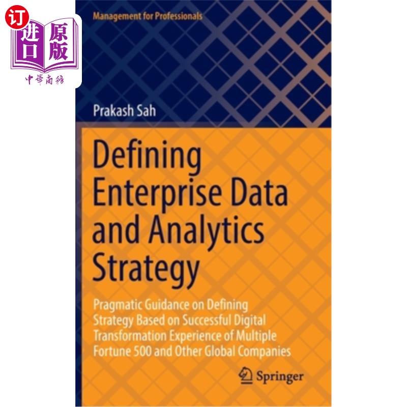 海外直订Defining Enterprise Data and Analytics Strategy: Pragmatic Guidance on Defining  定义企业数据和分析策略:基