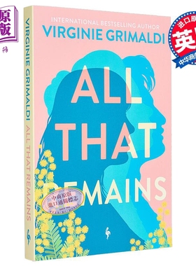 剩下的一切 维尔吉妮 格里马尔蒂 All That Remains 英文原版 Virginie Grimaldi【中商原版】