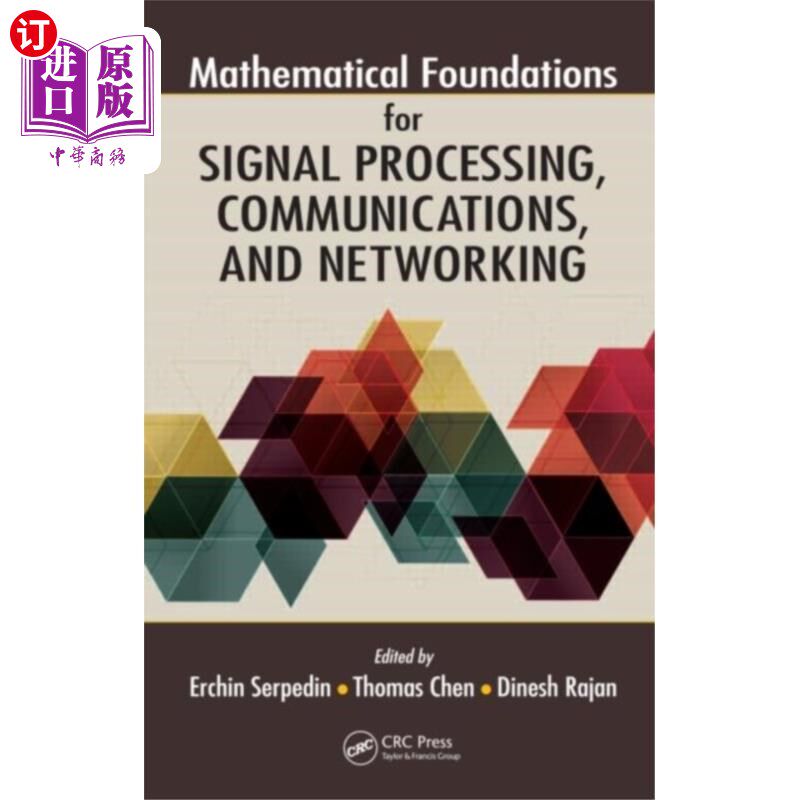 海外直订Mathematical Foundations for Signal Processing, ... 信号处理，通信和的数学基础