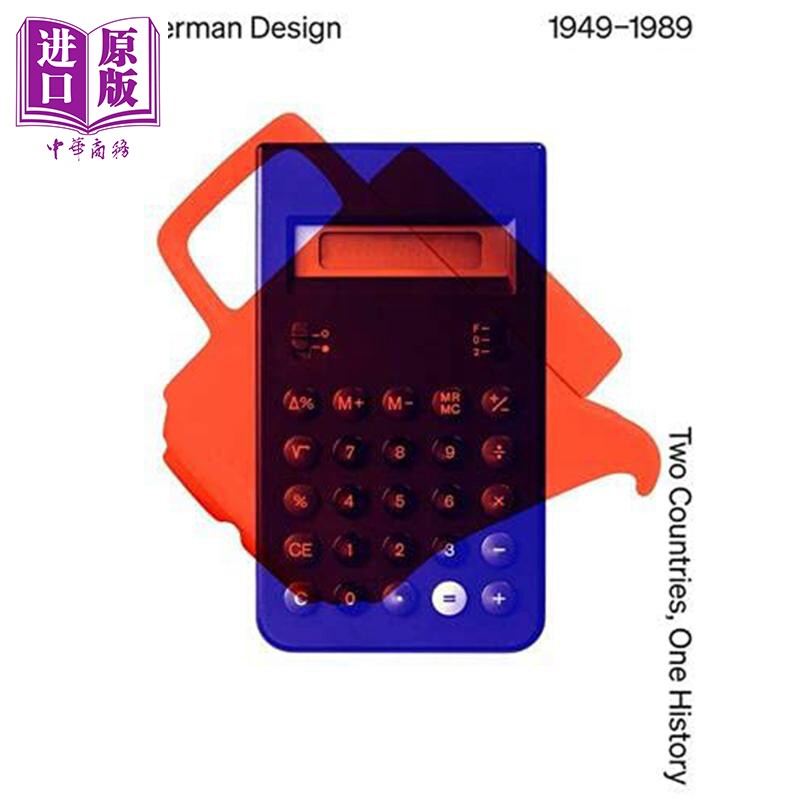 现货 German Design 进口艺术 1949-1989年德国设计：两个国家，一段历史【中商原版】