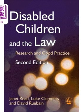 海外直订Disabled Children and the Law 残疾儿童与法律