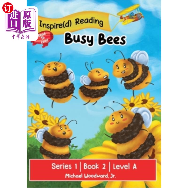 海外直订Busy Bees: Series 1 Book 2 Level A 忙碌的蜜蜂:系列1册2 A级