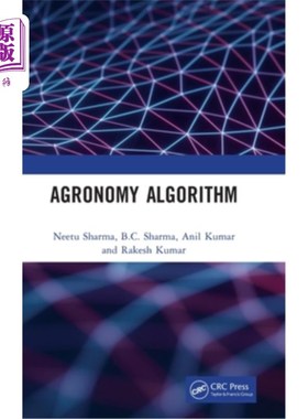 海外直订Agronomy Algorithm 农学算法