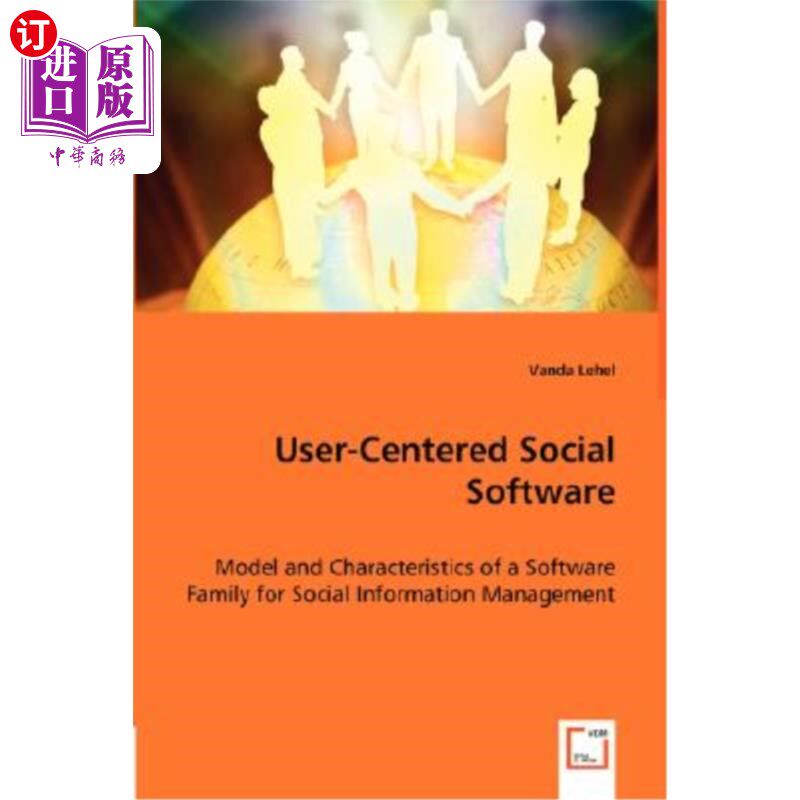 海外直订User-Centered Social Software 以用户为中心的社交软件