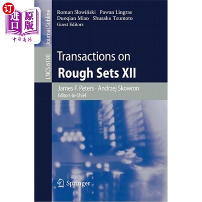 海外直订Transactions on Rough Sets XII 粗糙集处理12