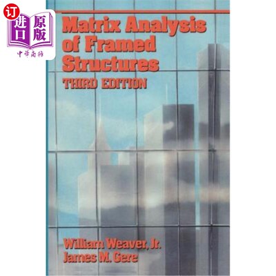 海外直订Matrix Analysis Framed Structures 矩阵分析框架结构