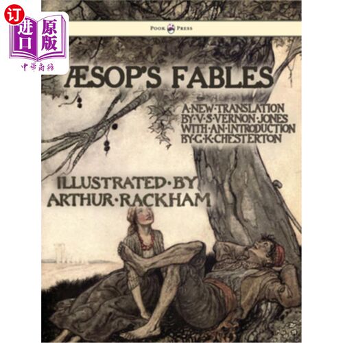 海外直订Aesop's Fables - Illustrated by Arthur Rackham