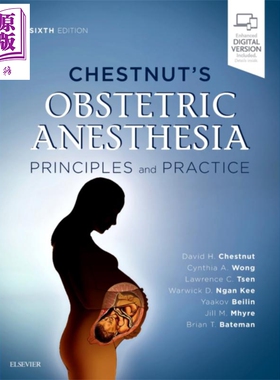 现货 Chestnut产科麻醉 原理与实践 第6版 Chestnut s Obstetric Anesthesia 英文原版  David H Chestnut【中商原版】Elsevier