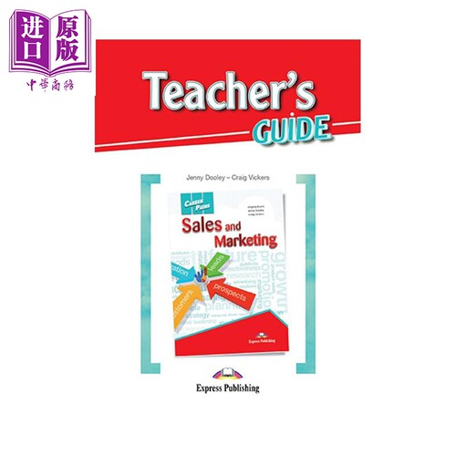 Career Paths Sales and Marketing Teacher's Guide 职业道路系列销售和市场营销 教师指南 ESP专业英语英文原版【中商原版】