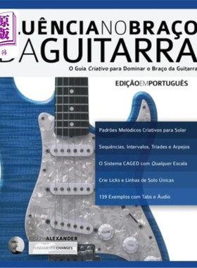 海外直订葡萄牙语 Fluência no Braço da Guitarra 流感NCIA没有胸罩？欧达：艾迪？？哦，他们是葡萄牙人