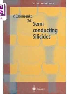 海外直订Semiconducting Silicides: Basics, Formation, Properties 半导体硅化物：基础、形成、性质