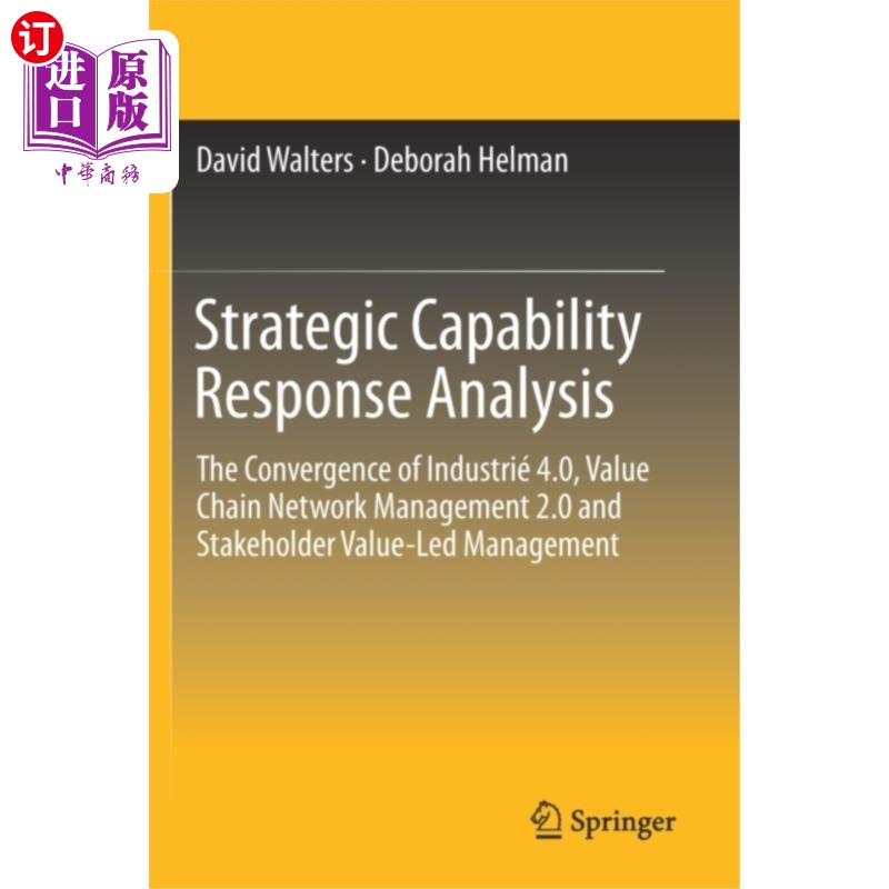 海外直订Strategic Capability Response Analysis 战略能力反应分析