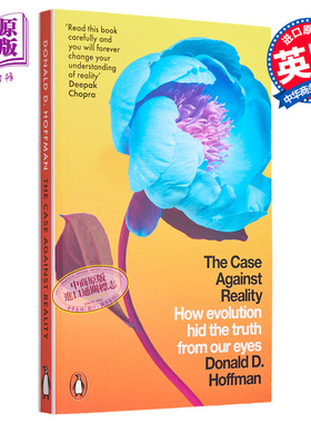 现货 霍夫曼 反对现实的案例 进化如何隐藏我们眼中的真相  英文原版 The Case Against Reality Donald D Hoffman【中商原版】