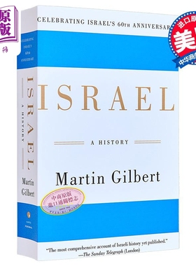 以色列史 修订版 马丁 吉尔伯特 英文原版 Israel A History Revised, Updated Martin Gilbert 历史小说【中商原版】