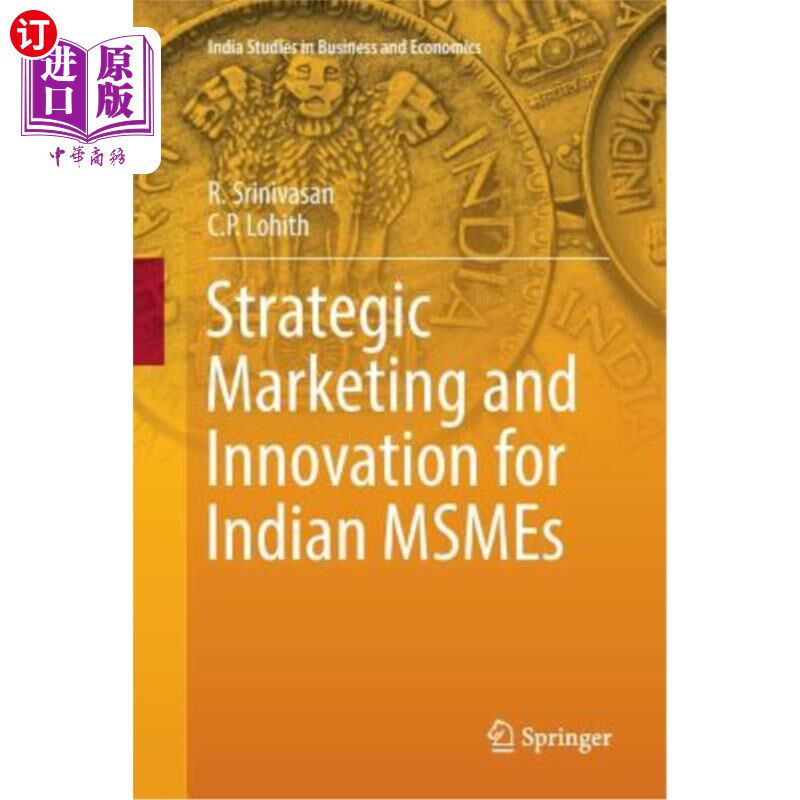 海外直订Strategic Marketing and Innovation for Indian Msmes 印度MSME的战略营销和创新