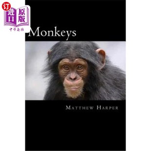 猴子 Fascinating Monkey Containing 海外直订Monkeys Trivia Rec 一本有趣 Memory Book Images 包含猴 书 Facts