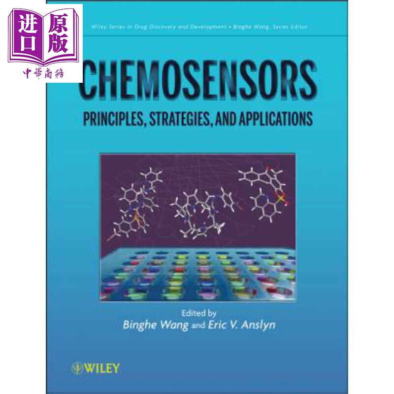 现货 化学传感器 Chemosensors 英文原版 Binghe Wang 中商原版 Wiley【中商原版】