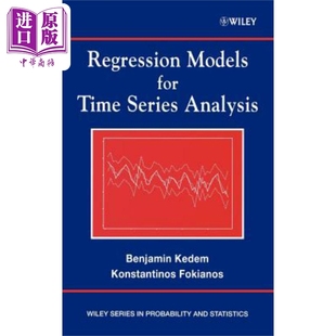 现货 衰退模型的时序分析 Regression Models for Time Series Analysis 英文原版 Benjamin Kedem 中商原版