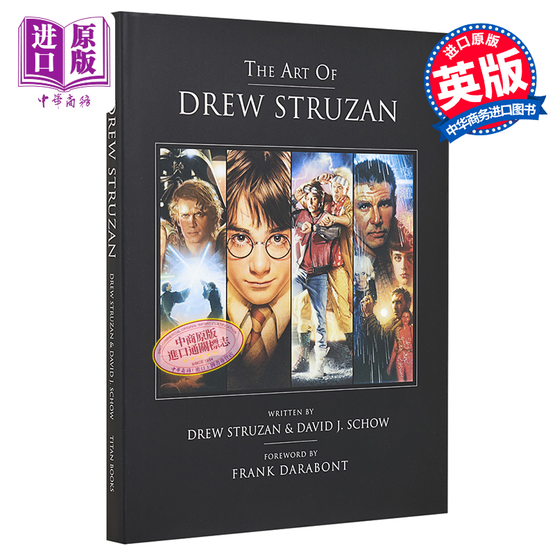 预售 【中商原版】德鲁斯特赞作品集 英文原版Art of Drew Struzan手绘海报大师 经典作品包含 星战系列海报 哈利波特海报 夺宝奇?