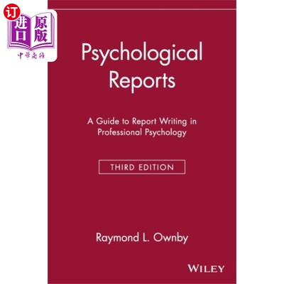 海外直订Psychological Reports 心理报告