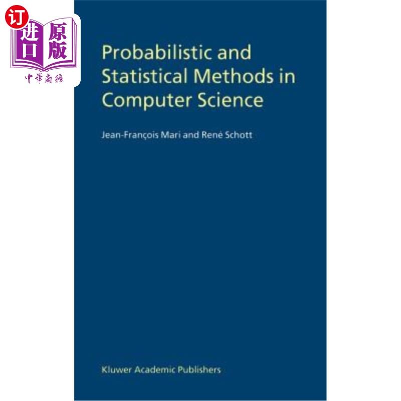 海外直订Probabilistic and Statistical Methods in Computer Science 计算机科学中的概率统计方法