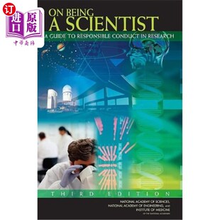 Responsible Being Scientist Edition 研究中负责任 海外直订On Third Guide Conduct 成为一名科学家 Research