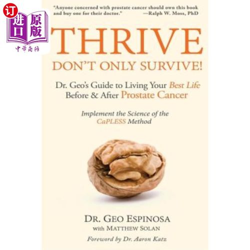海外直订医药图书Thrive Don't Only Survive: Dr.Geo's Guide to Living Your Best Life Before & Afte 茁壮成长不仅仅是生