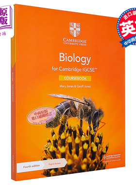 剑桥大学出版NEW Cambridge IGCSE Biology Coursebook with Digital Access (2 years)【中商原版】