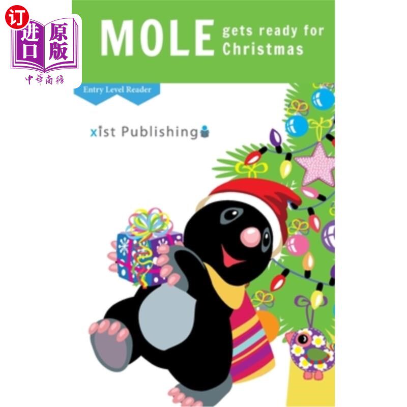 海外直订Mole Gets Ready for Christmas 鼹鼠为圣诞节做准备