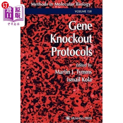 海外直订医药图书Gene Knockout Protocols 基因敲除协议