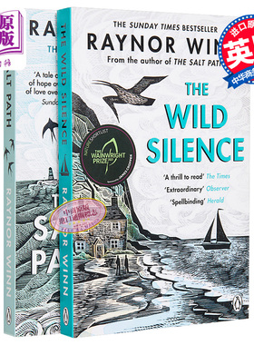 预售 Raynor Winn盐之路及其续集套装 英文原版Raynor Winn 寂静的野外 The Salt Path The Wild Silence【中商原版】