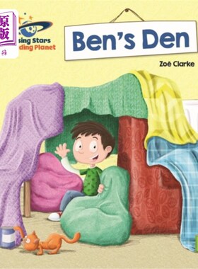 海外直订Reading Planet - Ben's Den - Pink B: Galaxy 阅读星球-本的书房-粉红B：银河系