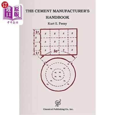 海外直订Cement Manufacturer's Handbook 水泥制造商手册