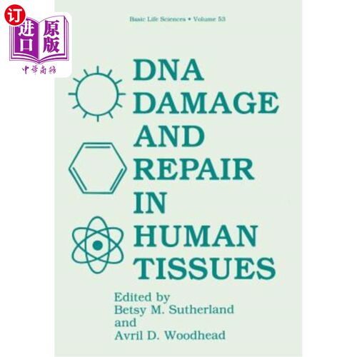 海外直订医药图书DNA Damage and Repair in Human Tissues 人体组织中的DNA损伤与修复